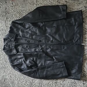 Vintage JLC New York Outerwear Leather Jacket Size Large